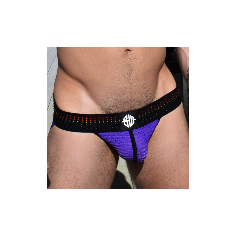 Breedwell Jockstrap PRIDE STUD Violet